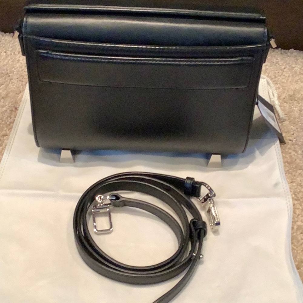 Alexander Wang Black Crossbody Bag with Structured Design - Picture 2 of 12
